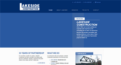 Desktop Screenshot of lakeside-nj.com